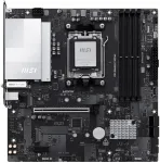Emaplaat Msi PRO B840M-P WIFI6E | Processor family AMD | Processor socket AM5 | DDR5 | Supported hard disk drive interfaces SATA, M.2 | Number of SATA connectors 4 | REFURBISHED WITHOUT ORIGINAL PACKAGING AND ACCESSORIES, BACKPANEL INCLUDED