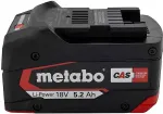 Metabo 625028000 Li-Power Akkupack 18 V - 5.2 Ah