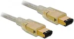 DELOCK Kabel FireWire 6 Pin Stecker > 6 Pin Stecker 2 m