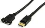 Startech .com 3ft 20p DisplayPort, 0.9 m, DisplayPort, DisplayPort, Gold, Black, Male/Female