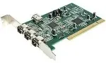 V&otilde;rgukaart Startech .com 3 Port IEEE-1394 FireWire PCI Card, PCI, 26.00, 140.00, Wired, 120 x 80, Windows 98SE/ME/2000/XP/Server 2003 ~, Mac OS 8.6 ~