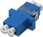 Digitus LWL Kupplung LC->LC Singlemode Duplex OS2 blau BULK