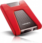 K&otilde;vaketas Adata DashDrive Durable HD650 external hard drive 1000 GB Red