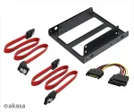 Akasa 2.5" SSD/HDD adapter with cables