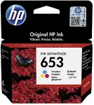 Tooner Hp 653 Tri-color Ink Cartridge (3YM74AE)