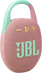 K&otilde;larid JBL Clip 5 Tragbare Bluetooth-Lautsprecher-Box, Pink