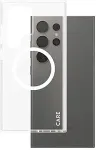 PANZERGLASS CARE&trade; by &reg; Urban Combat Case Transparent w. White Qi Compatible Samsung Galaxy S24 Ultra