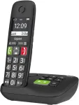 Telefon GIGASET E290A Gro&szlig;tasten mit Anrufbeantworter schwarz