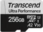 M&auml;lukaart TRANSCEND CARD microSD Card 256GB sdxc USD340S w/Adapter