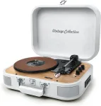 MUSE | Turntable Stereo System | MT-201WW | Turntable Stereo System | USB port | AUX in