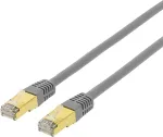 DELTACO S/FTP Cat7 patchkabel 15m LSZH (halogeen), gr&aring;