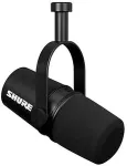 SHURE MV7-X microphone Black Studio microphone