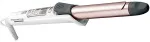 Rowenta CF3411 hair styling tool Curling iron Warm Pink, White
