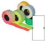 Aurika Markeerimislindid 21x12mm, valge/kandiline, 5 tk
