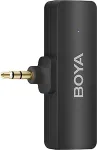 BOYA juhtmevaba mikrofon BY-V4 2.4GHz 4 saatja ja 1 vastuv&otilde;tjaga (3,5 mm pistik) Black EU