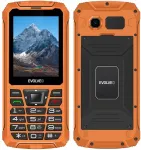 Mobiiltelefon EVOLVEO StrongPhone Z6, IP68 resistant Dual SIM phone, 2.8" LCD, 4000mAh, Powerbank,, orange