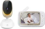 MOTOROLA | Wi-Fi Video Baby Monitor with Mood Light | VM85 CONNECT 5.0" | White/Gold