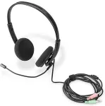 Digitus On Ear Office Headset mit Ger&auml;uschred. 3,5 mm Stereo