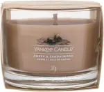 YANKEE home Świeca mini AMBER & SANDALWOOD YANKEE