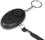 GUARD Personal alarm SCORPION siren 120 dB LED flashlight Black (YC-003-BL)