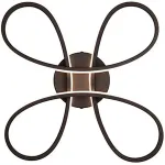 Trio Ceiling LED FLY LIGHT 40CM 3000K MATT BL