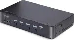 StarTech.com D86A2-4-PORT-8K-KVM 4-PORT DP KVM SWITCH 8K 60HZ