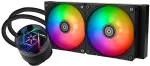 SilverStone NovaPeak 240 ARGB Processor Liquid cooling kit 12 cm Black 1 pc(s)