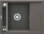 Deante 1-bowl magnetic granite sink with drainer