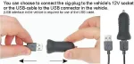 BRODIT Active holder with cig-plug - Fahrzeughalterung/Ladeger&auml;t - f&uuml;r Apple iPhone 6 Plus