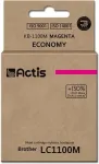 Tooner ACTIS KB-1100M Ink (replacement for Brother LC1100M/980M; Standard; 19 ml; magenta)