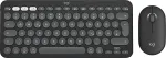 Klaviatuur Logitech Pebble 2 Combo for Mac Graphite - Slim Bluetooth&reg;-Tastatur und -Maus f&uuml;r Mac