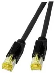 EFB RJ45 Patchkabel Cat.6A S/FTP LSZH Draka UC900 TM31 schwarz 5m