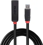 Lindy USB-kaabel USB-A - USB-A 15 m Black (43404)