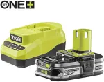 Ryobi ZESTAW ZASILAJĄCY RC18120A-125 ŁADOWARKA + AKUMULATOR 2.5AH