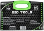 DSDTOOLS 7-os dalių dyzelinių purk&scaron;tukų lizdų frezų komplektas DS1642