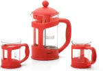 Kohvimasin Bialetti Presskannu komplekt 2 kruusiga 0004651, punane