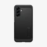 Spigen Kaitse&uuml;mbris Tough Armor, Samsung Galaxy A56 5G, must, tugijalaga,