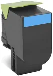 Tooner LEXMARK 702HC R toner cartridge 1 pc(s) Original Cyan