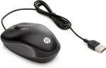 Hiir Hp Travel Mouse/Travel/Optical/1,000 DPI/Wired USB/Black