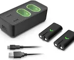 SuBsonic SA5704-SX Dual Charger and Hub for Xbox