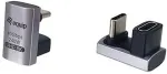 EQUIP Adapter USB-C->USB-C 180&deg; 40Gbps PD 240W 2Stk