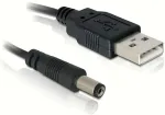 DELOCK USB Stromkabel zu DC 5,5 x 2,1 mm Stecker 1 m