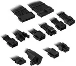 KOLINK PSU kabeļu pagarinātāji Core Pro Kit 12V-2x6 Type 1 - Jet Black