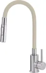Deante Kitchen faucet with bent spout - 2 types of spray