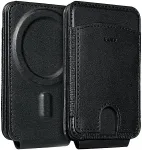 LAUT MAGADD Card Wallet Black MagSafe with stand function
