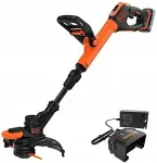 Black & Decker BCST918D1-QW brush cutter/string trimmer 28 cm Battery Black, Orange