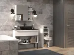 TOP E SHOP Topeshop NEL V DDS BIEL bathroom storage cabinet White