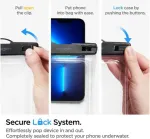 Spigen Veekindel kott kuni 6.9" telefonile, h&otilde;ljuv, l&auml;bipaistev, IPX8, A610,