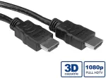 VALUE HDMI High Speed Kabel mit Ethernet, schwarz, 7,5 m