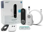 ARLO ESSENTIAL 2 Video Doorbell 2K With Chime V2 BNDL
